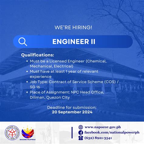 www.napocor.gov.ph careers|National Power Corporation .
